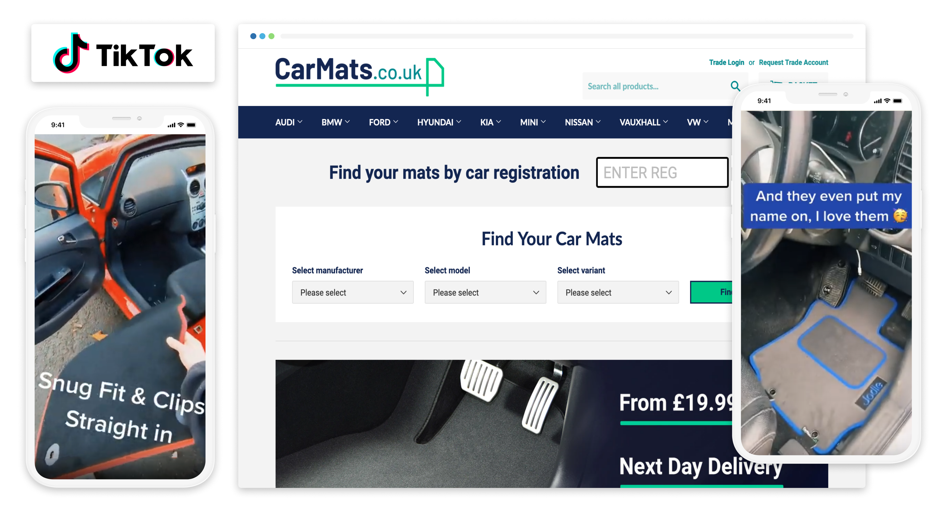 Carmats.co.uk TikTok Campaign