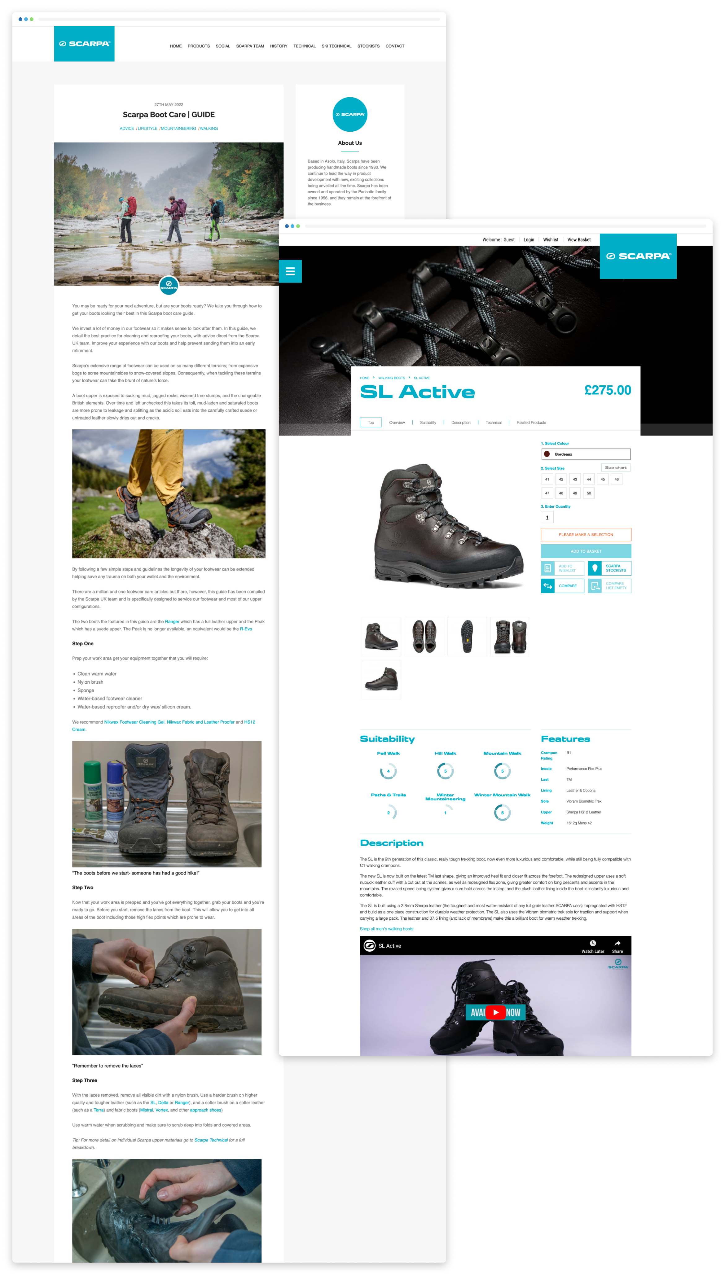 Scarpa Website Blog