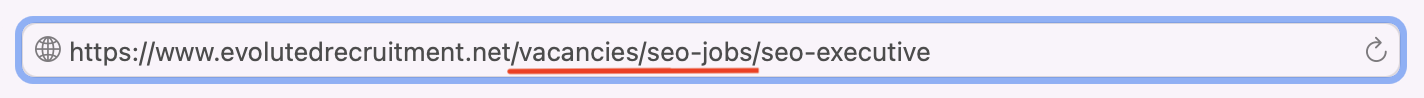 URL Example for Recruitment Agencies